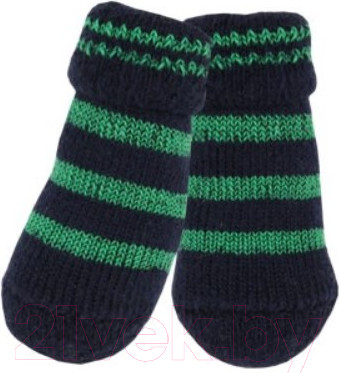 Изображение товара Носочки для животных Puppia Nitty-Gritty / PAND-SO1176-NY-S (синие с зелеными полосками)