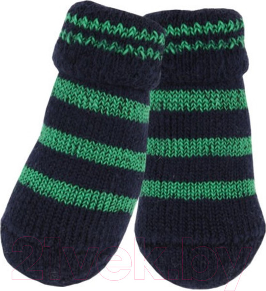 Изображение товара Носочки для животных Puppia Nitty-Gritty / PAND-SO1176-NY-S (синие с зелеными полосками)