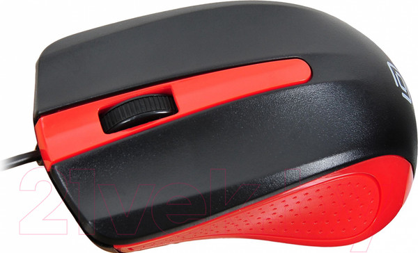 Изображение товара Мышь Оклик 225M (черный/красный)
