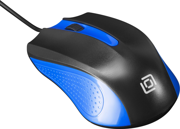 Изображение товара Мышь Оклик 225M (черный/синий)