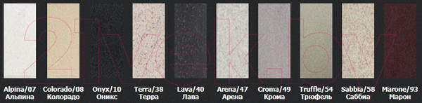 Изображение товара Мойка кухонная Longran Amanda AMG650.500 (саббиа)