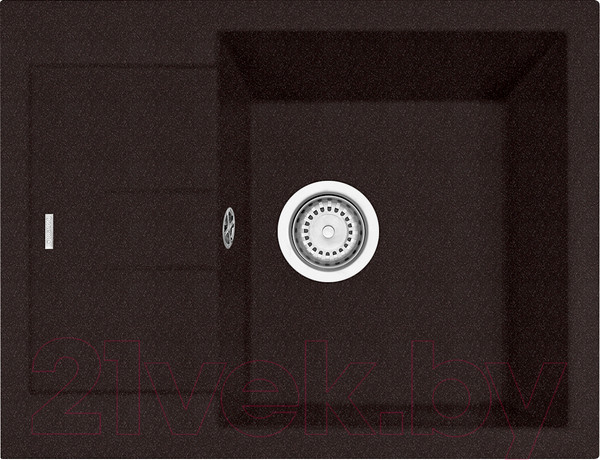 Изображение товара Мойка кухонная Longran Amanda AMG650.500 (марон)