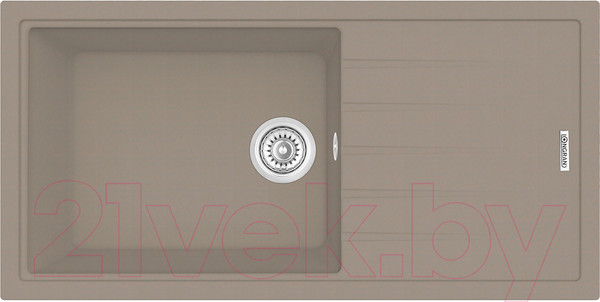 Изображение товара Мойка кухонная Longran Classic CLS914.457 (трюфель)