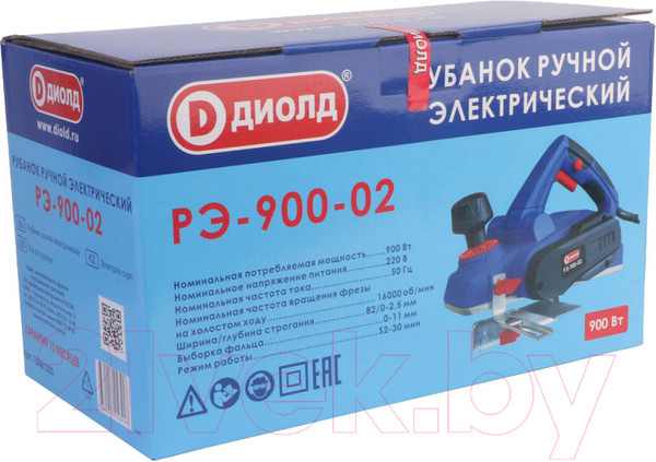 Изображение товара Электрорубанок Диолд РЭ-900-02 (10081200)
