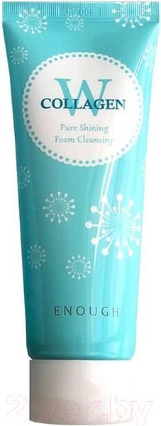 Изображение товара Пенка для умывания Enough W Collagen Pure Shining Foam Cleansing (100мл)