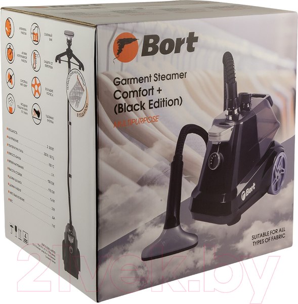 Изображение товара Отпариватель Bort Comfort + (Black Edition)