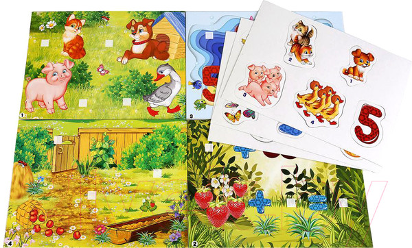 Изображение товара Развивающая игра Умные игры С липучками Считайка / 4690590143919