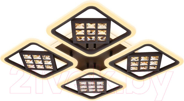 Изображение товара Потолочный светильник Ambrella FA287/4 CF/TI (кофе/янтарь)