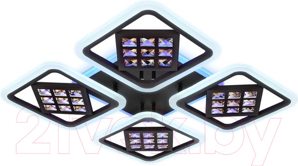 Изображение товара Потолочный светильник Ambrella FA287/4 CF/TI (кофе/янтарь)