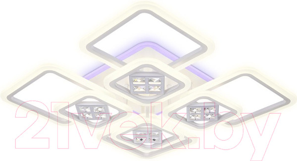 Изображение товара Потолочный светильник Ambrella FA289/4+4 WH (белый)