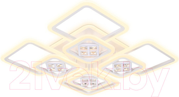 Изображение товара Потолочный светильник Ambrella FA289/4+4 WH (белый)