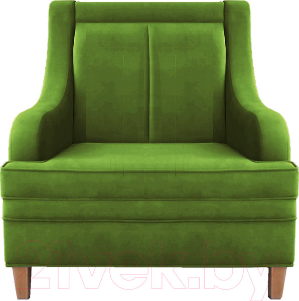 Изображение товара Кресло мягкое Brioli Луи П (B26/зеленый)