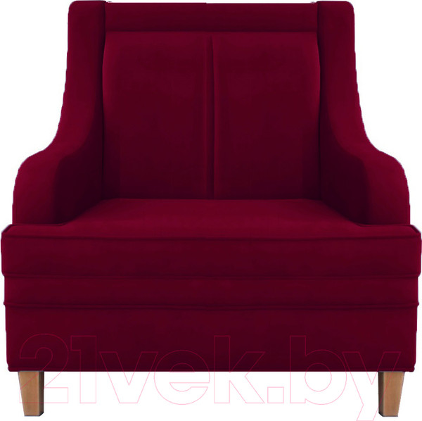 Изображение товара Кресло мягкое Brioli Луи П (B48/вишневый)