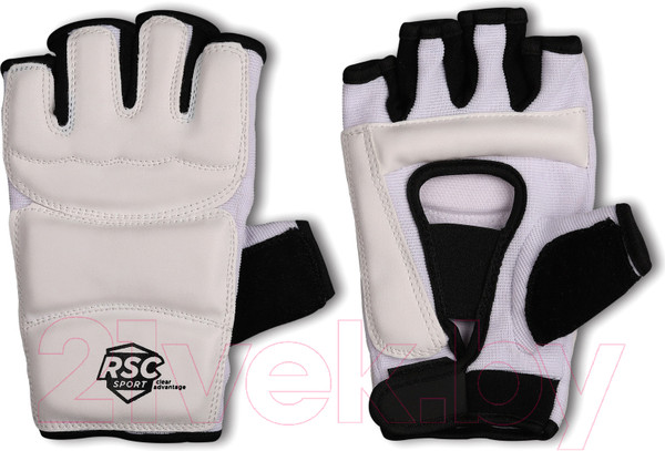 Изображение товара Перчатки для единоборств RSC PU 3650 (M, белый)
