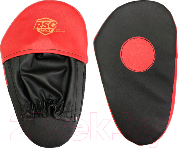 Изображение товара Боксерские лапы RSC Combat RSC009 (черный/красный)