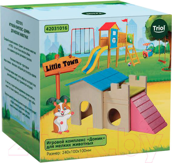 Изображение товара Игровая площадка для грызунов Triol Little Town Домик / 42031016