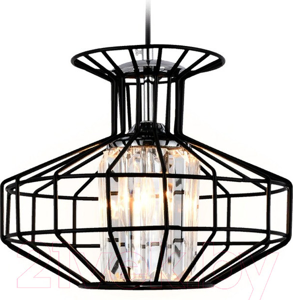 Изображение товара Потолочный светильник Ambrella TR5850 BK/CL (черный/прозрачный)