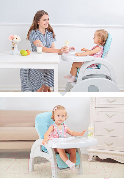 Изображение товара Стульчик для кормления Pituso Elephant / HN-529 (оранжевый)