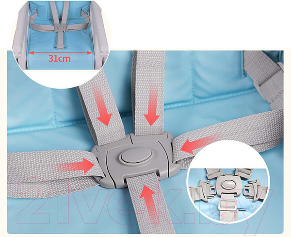 Изображение товара Стульчик для кормления Pituso Elephant / HN-529 (оранжевый)
