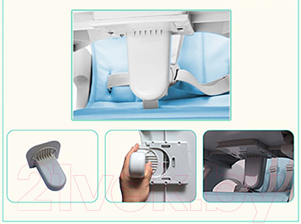 Изображение товара Стульчик для кормления Pituso Elephant / HN-529 (оранжевый)