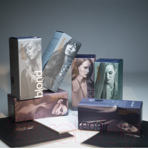 Изображение товара Набор косметики для волос Estel Haute Couture Shine Шампунь 300мл+Маска 200мл+Масло 50мл