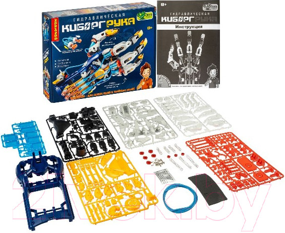 Изображение товара Научная игра Bondibon Французские опыты. Гидравлическая Киборг-рука / ВВ4583