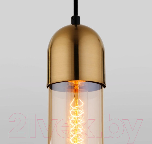 Изображение товара Потолочный светильник Евросвет 50180/1 (янтарный)