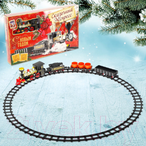 Изображение товара Железная дорога игрушечная Автоград Сказочный экспресс с эффектом дыма / 4315482