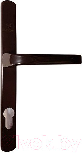 Изображение товара Ручка дверная Lockit A25-85 (коричневый полимер)
