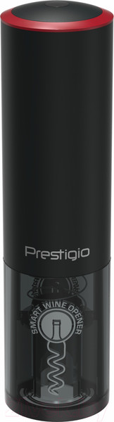 Изображение товара Электроштопор Prestigio Lugano Smart Wine Opener / PWO102BK (черный)
