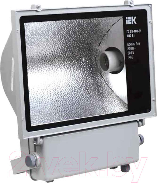 Изображение товара Прожектор IEK ГО 03-400-01 400Вт E40 / LPHO03-400-01-K03