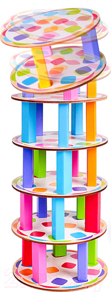 Изображение товара Развивающая игрушка Boby Падающая башня / BB0811