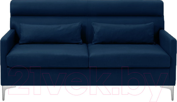 Изображение товара Диван Brioli Отто двухместный (L18/синий)