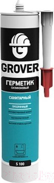 Изображение товара Герметик силиконовый Grover S 100 (300мл, белый)