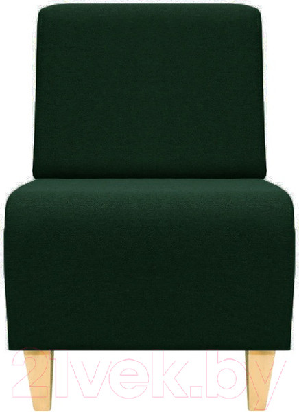 Изображение товара Кресло мягкое Brioli Руди Д (J8/темно-зеленый)
