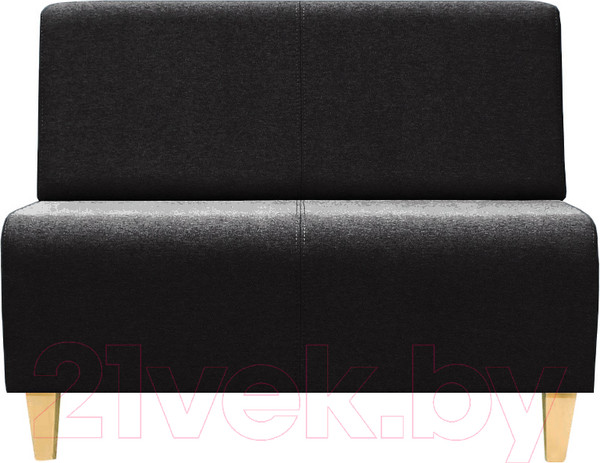 Изображение товара Диван Brioli Руди Д двухместный (J22/графит)