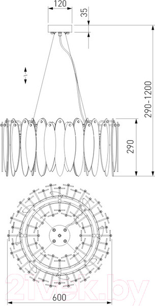 Изображение товара Люстра Bogate's 324/8