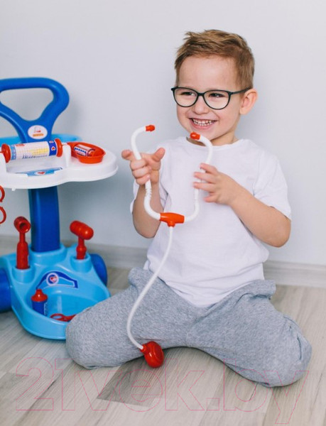 Изображение товара Набор доктора детский Полесье Доктор / 36582 (в коробке)