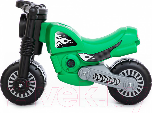 Изображение товара Каталка детская Полесье Моторбайк / 40480 (зеленый)