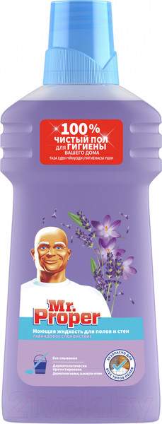 Изображение товара Чистящее средство для пола Mr.Proper Лавандовое Спокойствие (500мл)