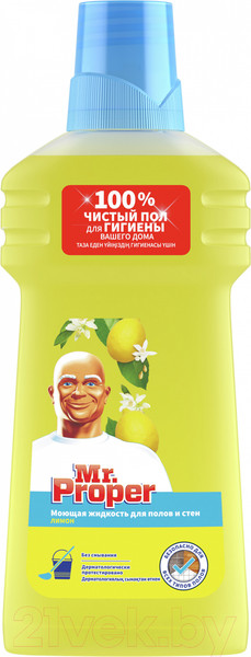 Изображение товара Чистящее средство для пола Mr.Proper Универсал Лимон (500мл)