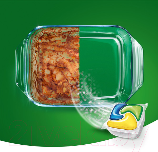 Изображение товара Капсулы для посудомоечных машин Fairy Platinum All in One лимон (70шт)