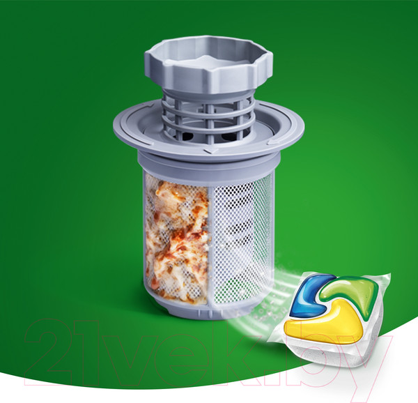 Изображение товара Капсулы для посудомоечных машин Fairy Platinum All in One лимон (70шт)