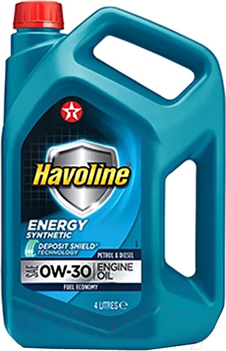 Изображение товара Моторное масло Texaco Havoline Energy 0W30 / 803251MHE (4л)