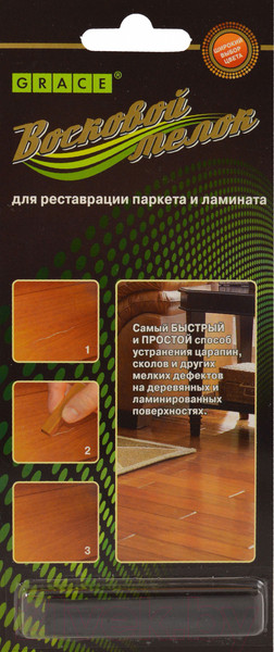 Изображение товара Мелок реставрационный Grace Для ремонта сколов (венге)