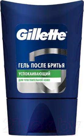 Изображение товара Гель после бритья Gillette Sensitive Skin для чувствительной кожи (75мл)