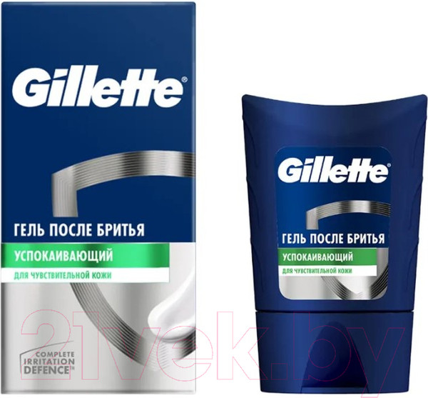 Изображение товара Гель после бритья Gillette Sensitive Skin для чувствительной кожи (75мл)