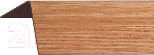 Изображение товара Уголок отделочный Rico Moulding 101 Вишня с тиснением (40x40x2700)