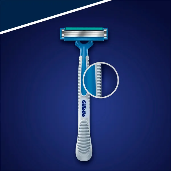Изображение товара Набор бритвенных станков Gillette Blue Simple3 одноразовые (8шт)