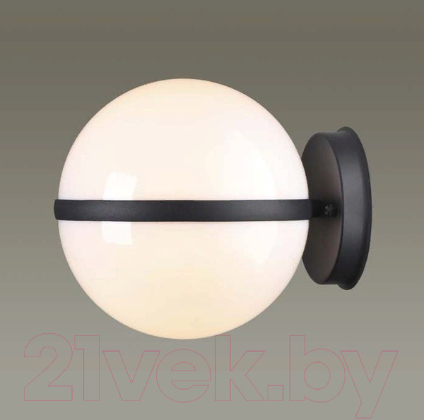 Изображение товара Бра уличное Odeon Light 4832/1W (черный/акрил)